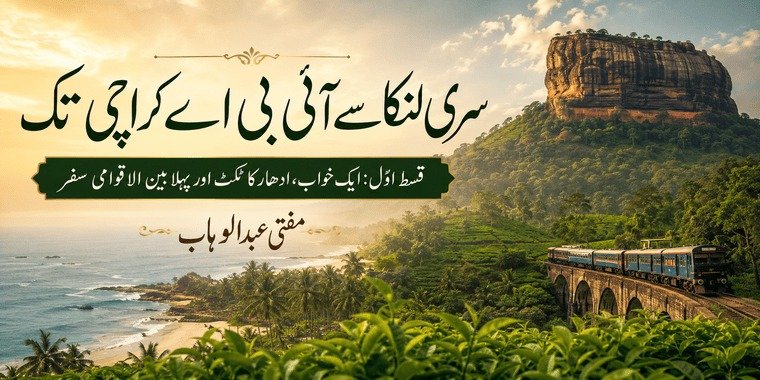 From Sri Lanka to IBA Karachi